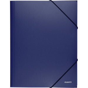 Folder with elastic bands Axent 1508-02-A, А4, blue