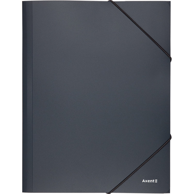 Folder with elastic bands Axent 1508-03-A, А4, grey
