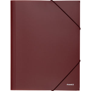 Folder with elastic bands Axent 1508-01-A, А4, bordo