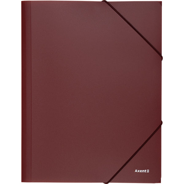 Folder with elastic bands Axent 1508-01-A, А4, bordo