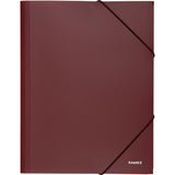 Folder with elastic bands Axent 1508-01-A, А4, bordo