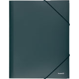 Folder with elastic bands Axent 1508-05-A, А4, green