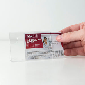 Information card stand Axent 4535-A, 88*59 mm, one-sided