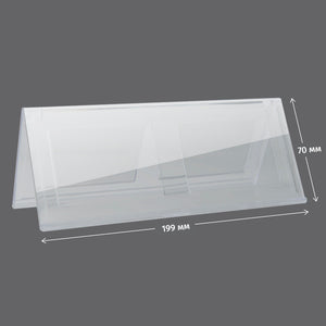 Information card stand Axent 4538-A, 199*70 mm