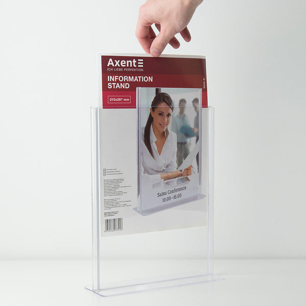 Information card stand Axent 4540-A, A4