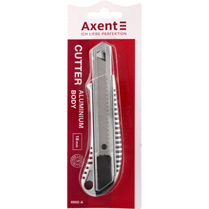 Cutter, metal body Axent 6902-A, 18 mm, auto-lock