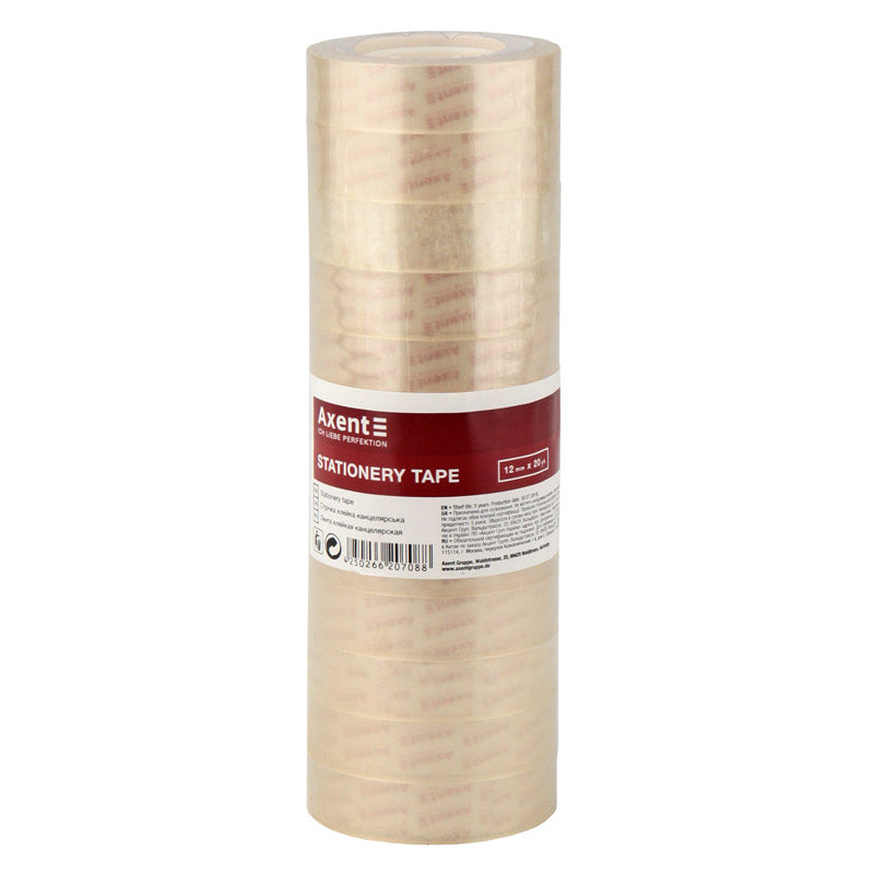 Scotch tape Axent 3019-A, 12 mm*20 yards, 40 micron 