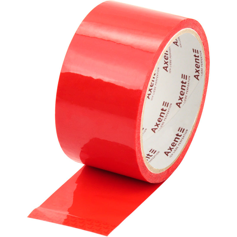Packing tape Axent 3044-06-A, 48 mm*35 m, 40 mcm., red