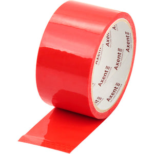 Taśma klejąca pakowa Axent 3044-06-A, 48mm*35m, 40 µm czerwona