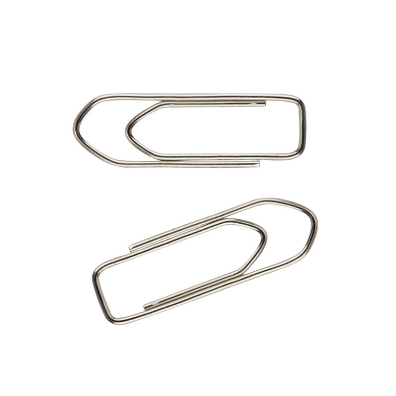 Nickel paper clips Axent 4113-A, 5-angle, 28 mm, 100 pcs.