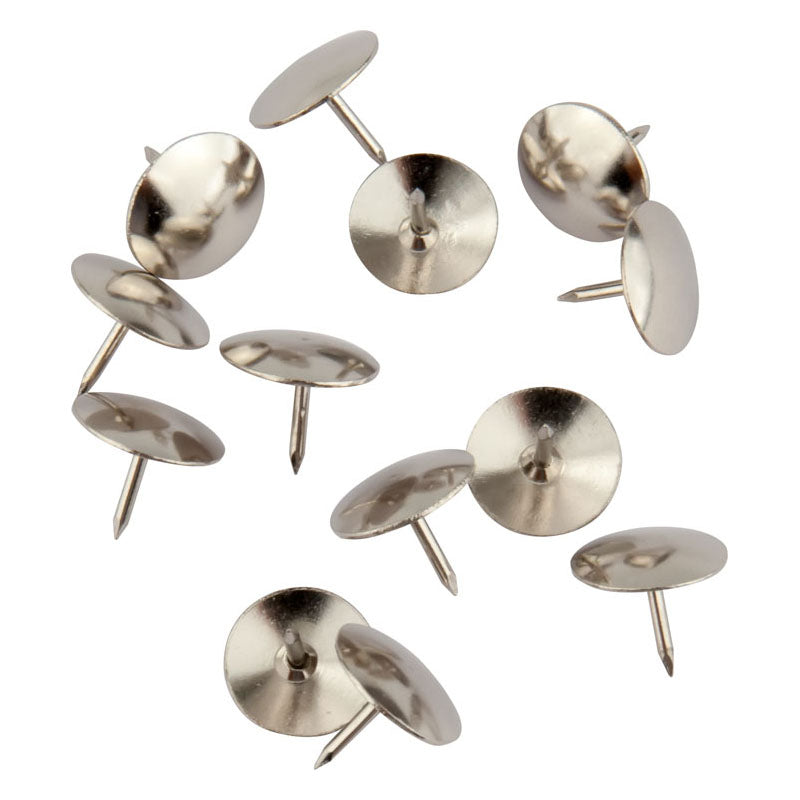 Pushpins Axent 4211-A, nickel-plated, 100 pcs.