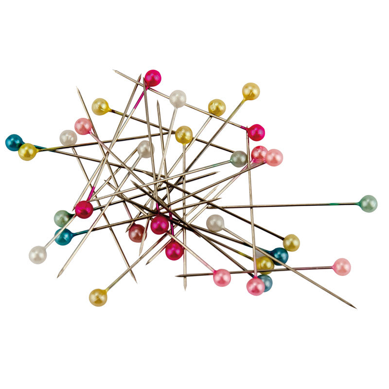 Colored pins Axent 4216-A, 34 mm, 200 pcs., plastic container