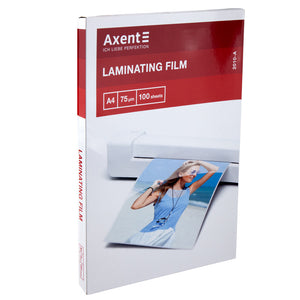 Laminating film Axent 2010-A, A4 (216x303mm), 75 microns, 100 pcs.