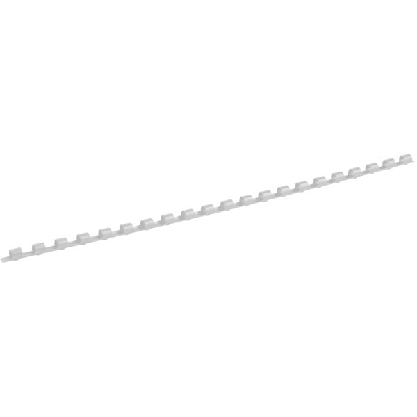 Plastic comb ring Axent 2906-21-A, 6 mm, white, 100 pcs.