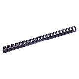 Grzbiet do bindowania plastikowy Axent 2910-01-A, d 10 mm, czarny, 100 szt.