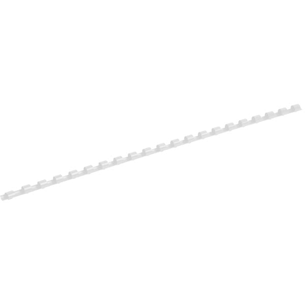 Plastic comb ring Axent 2910-21-A, 10 mm, white, 100 pcs.