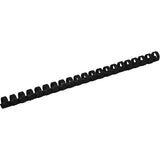 Grzbiet do bindowania plastikowy Axent 2914-01-A, d 14 mm, czarny, 100 szt.