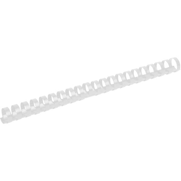 Plastic comb ring Axent 2916-21-A, 16 mm, white, 100 pcs.
