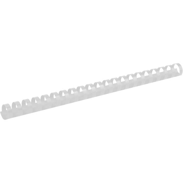 Plastic comb ring Axent 2919-21-A, 19 mm, white, 100 pcs.