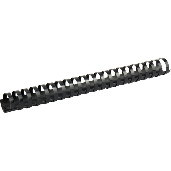 Plastic comb ring Axent 2928-01-A, 28 mm, black, 50 pcs.