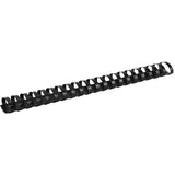 Plastic comb ring Axent 2932-01-A, 32 mm, black, 50 pcs.