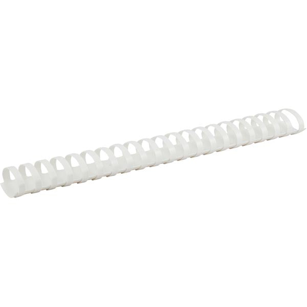 Plastic comb ring Axent 2938-21-A, 38 mm, white, 50 pcs.