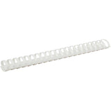 Plastic comb ring Axent 2938-21-A, 38 mm, white, 50 pcs.