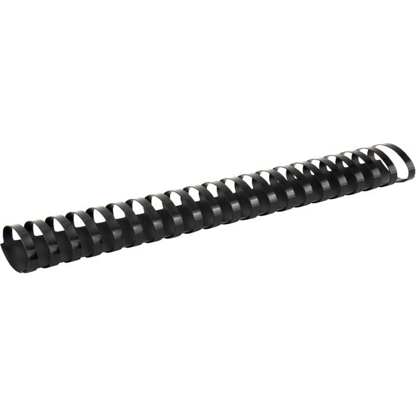 Plastic comb ring Axent 2945-01-A, 45 mm, black, 50 pcs.