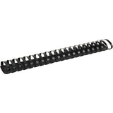 Plastic comb ring Axent 2945-01-A, 45 mm, black, 50 pcs.