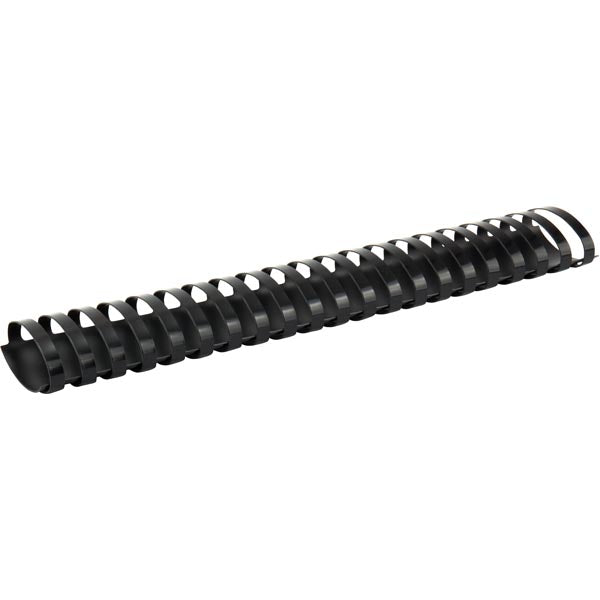Plastic comb ring Axent 2951-01-A, 51 mm, black, 50 pcs.