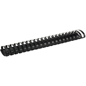 Plastic comb ring Axent 2951-01-A, 51 mm, black, 50 pcs.