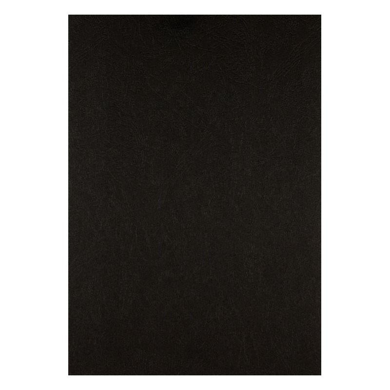 Leather grain cover Axent 2730-01-A, 50 pcs., black