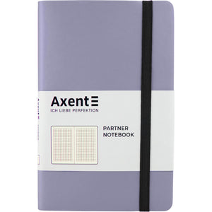 Notes Axent Partner Soft 8206-34-A, 125*195, 96 kartek, kratka, srebrzysty