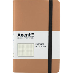 Notes Axent Partner Soft 8206-35-A, 125*195, 96 kartek, kratka, złoty