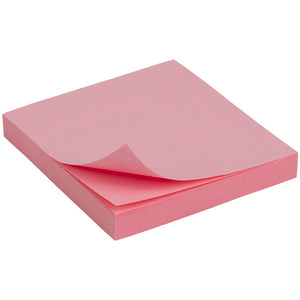 Sticky notes Delta D3314-03, 75x75 mm, 100 sheets, pink