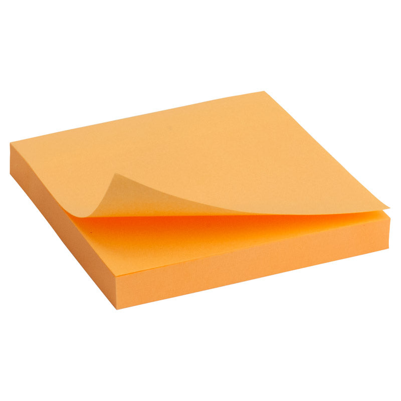 Sticky notes Delta D3414-15, 75x75 mm, 100 sheets, bright orange