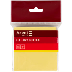 Sticky notes Delta D3325-01, 75x75 mm, 100 sheets, pastel