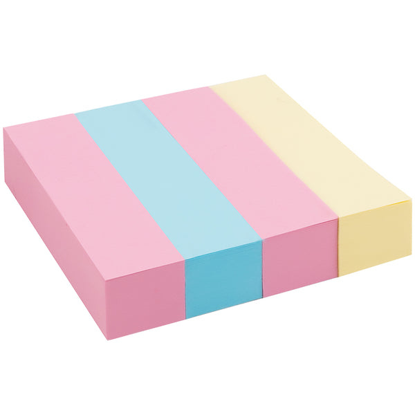 Zakładka indeksująca Delta D3445-01, papierowa pastelowa 4х12х51mm, 400 szt., prostokąta