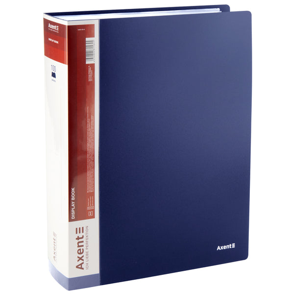 Display-book Axent 1200-02-A, 100 files, blue