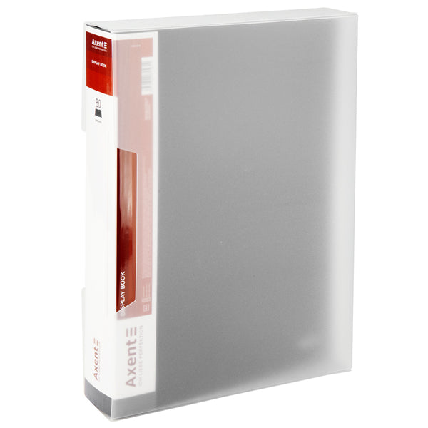 Teczka ofertowa Axent 1280-01-A, А4, 80 koszulek, czarna