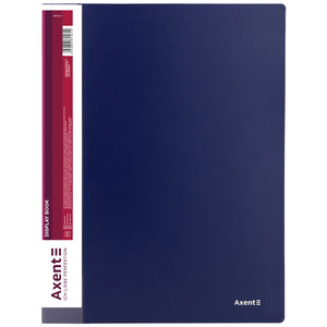 Display-book Axent 1280-02-A, 80 files, blue