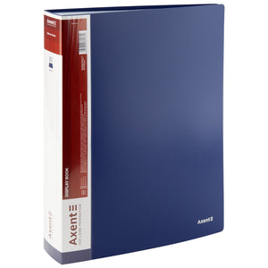 Display-book Axent 1280-02-A, 80 files, blue