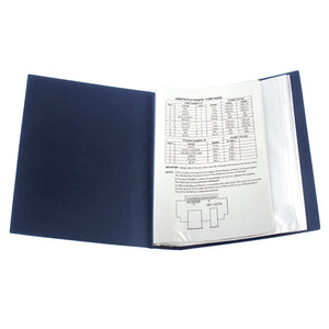 Display-book Axent 1280-02-A, 80 files, blue