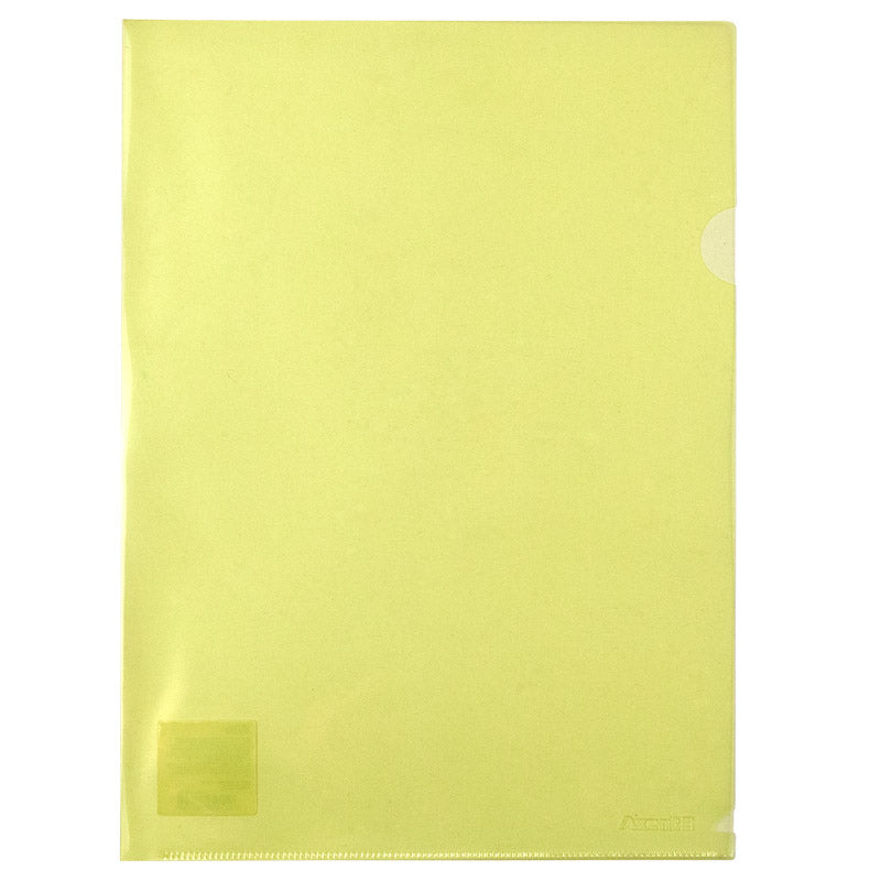 L-shape folder Axent 1434-26-A, А4, yellow
