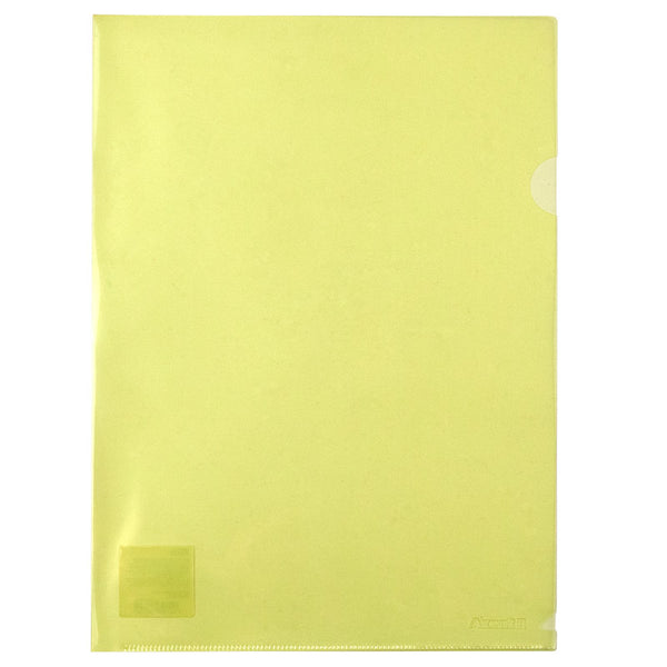 L-shape folder Axent 1434-26-A, А4, yellow
