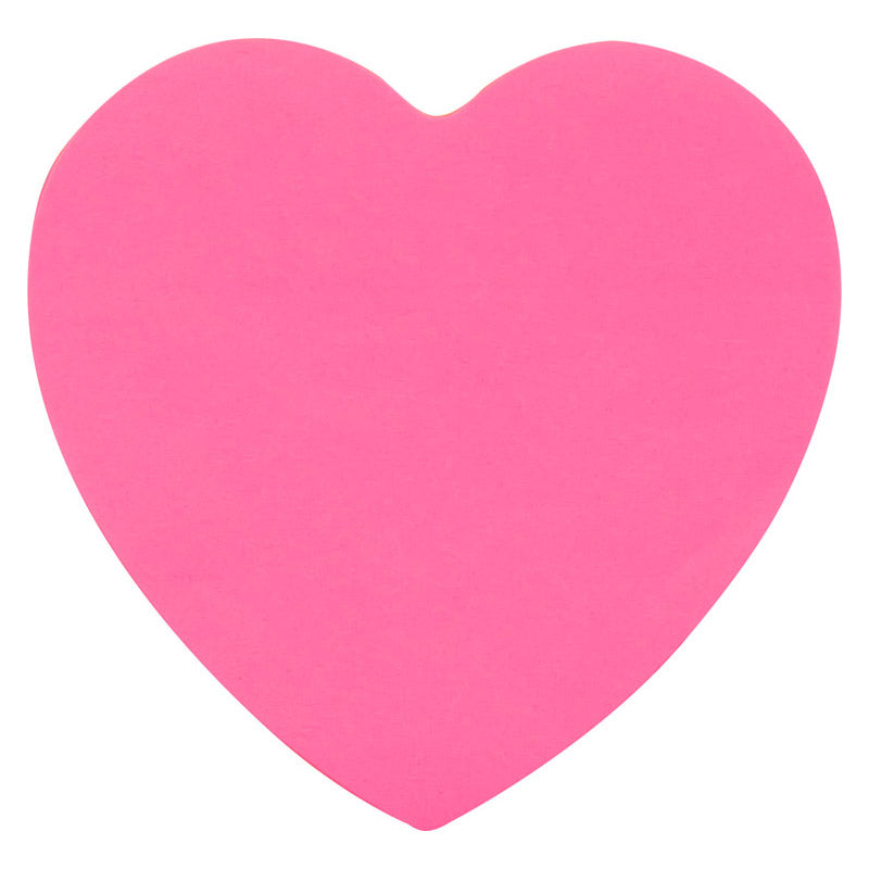 Sticky notes Axent 2443-01-A, heart, 70х70 mm, 50 sheets