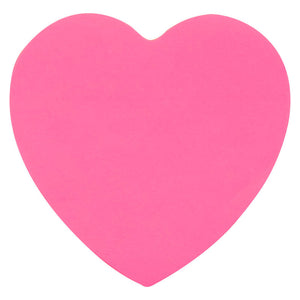Sticky notes Axent 2443-01-A, heart, 70х70 mm, 50 sheets