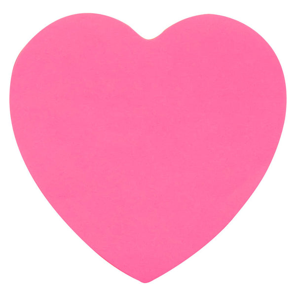 Sticky notes Axent 2443-01-A, heart, 70х70 mm, 50 sheets