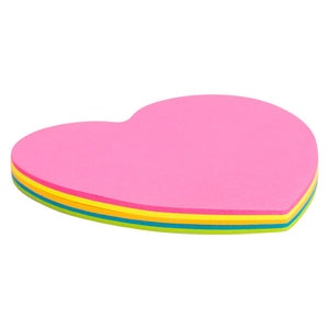 Sticky notes Axent 2443-01-A, heart, 70х70 mm, 50 sheets