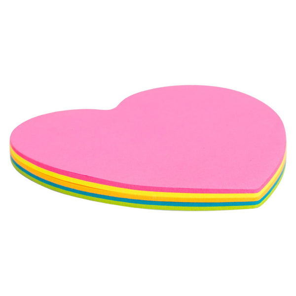 Sticky notes Axent 2443-01-A, heart, 70х70 mm, 50 sheets